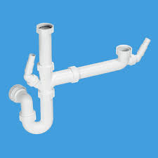 McAlpine SK1A 1 1/2 bowl sink kit (2 Spigots)
