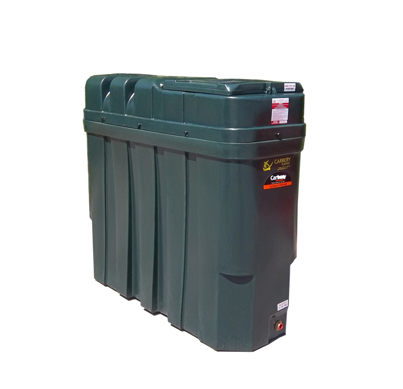 Carbery 1000L Superslim Bunded Oil Tank