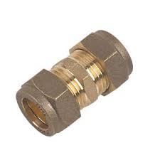 28mm Brass Compression Coupling
