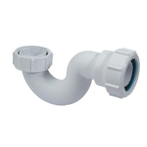 40mm Bath trap: Shallow P Trap