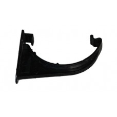 112mm Half Round Fascia Bracket - Black