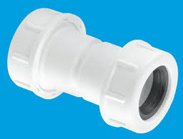 McAlpine R1M 19/23 Universal Straight Overflow Connector