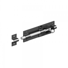 GateMate 100mm (4") Tower Bolt - Black