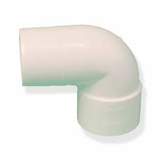 32mm Solvent Weld Waste 90' Spigot Bend - White