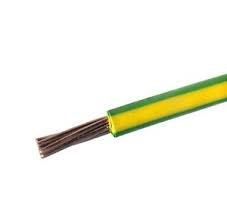 6mm x 50m Green & Yellow Earth Cable