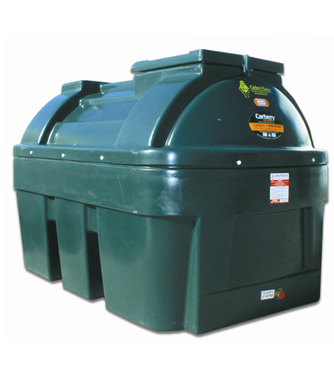 Carbery 1350L Horizontal Bunded Oil Tank
