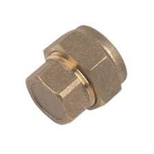 10mm Brass Compression End Cap