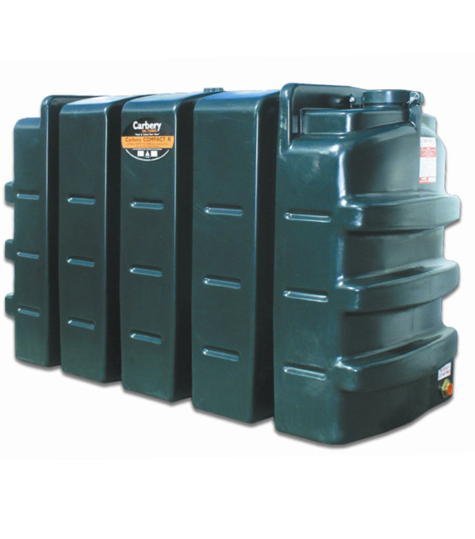 Carbery 900L Compact Single Skin Oil Tank