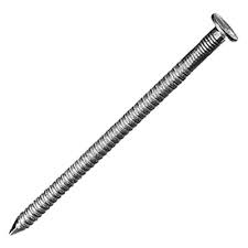 Bright 50 x 2.65mm Annular Ring Shank Nails (1kg bag)