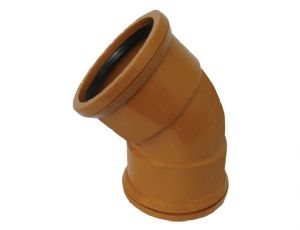 110mm Underground 45' Double Socket Bend