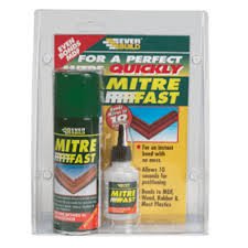 Everbuild Mitre Fast Bonding Kit (50g Superglue + 200ml Activator)