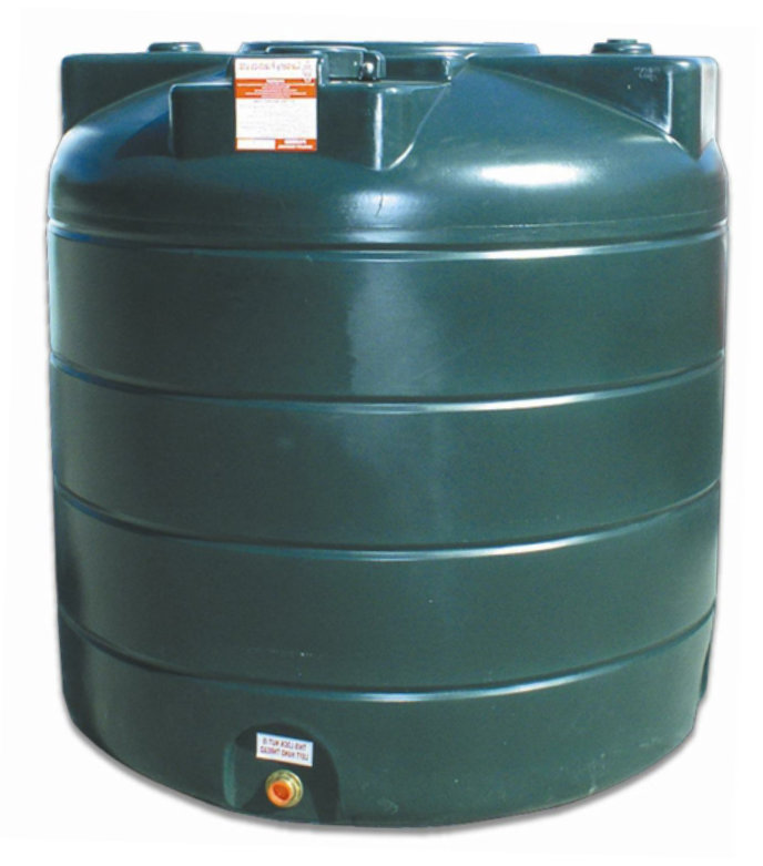Carbery 1350L Vertical Single Skin Oil Tank