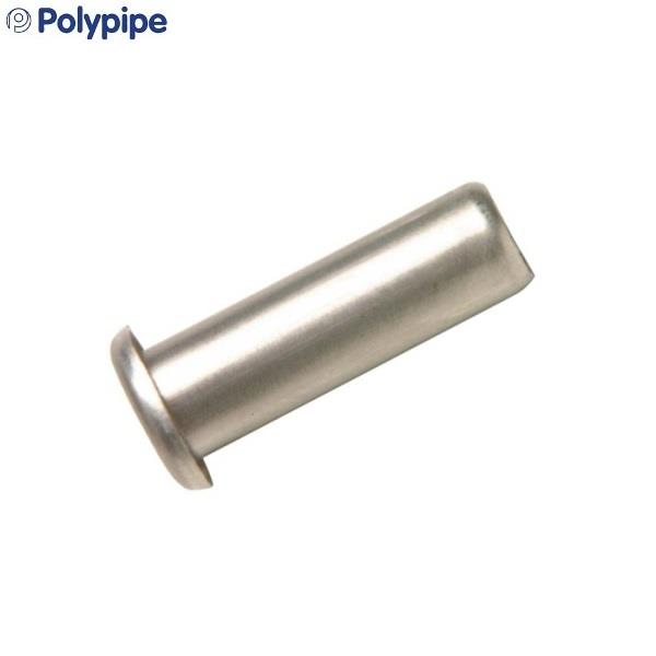 Polyplumb 15mm Pipe Stiffener Stainless Steel 