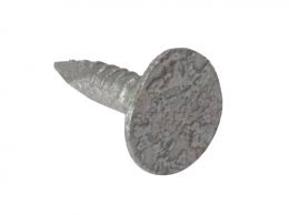 Galvanised 13 x 3mm Extra Large Head Felt Nails (500g bag) (Approx: 345)