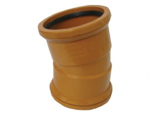 110mm Underground 15' Double Socket Bend