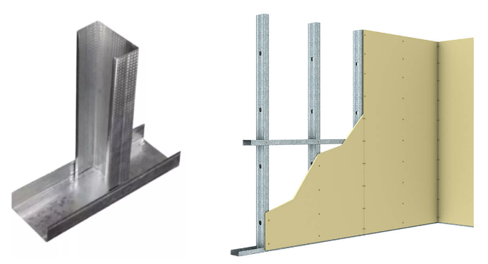 70mm Metal Stud & Track Pack - 12m (2.4m High)