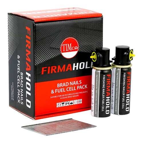 Champion FirmaHold 38mm 16gauge Galvanised ANGLED Brad Nails (2000 + 2 Fuel Cells)