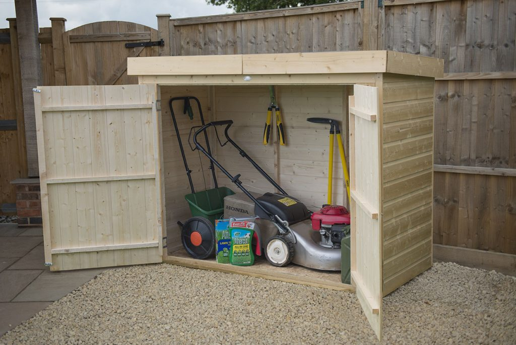 Forest Garden DTS Shiplap Pent Large Outdoor Store - Pressure Treated 