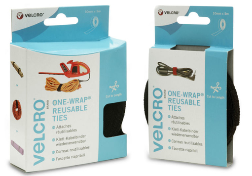 Velcro One Wrap - 30mm (5m Black)