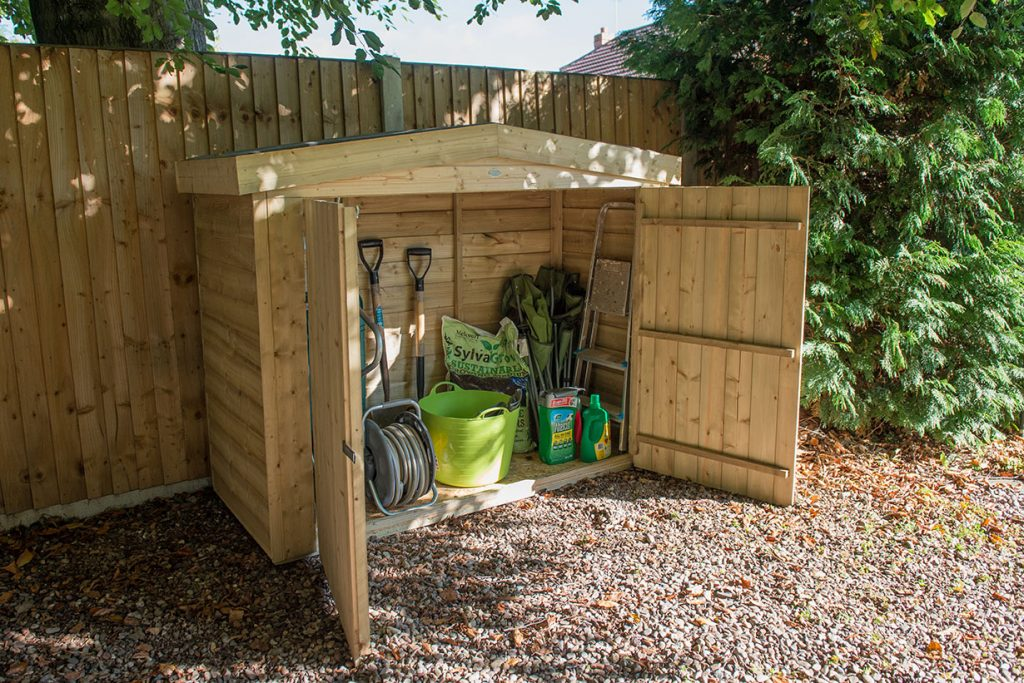 Forest Garden DTS Apex Large Outdoor Store - Pressure Treated 
