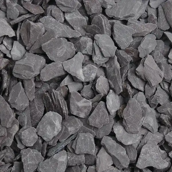 LRS Welsh Blue Slate (20mm, Small) - Decorative Aggregate - 20kg