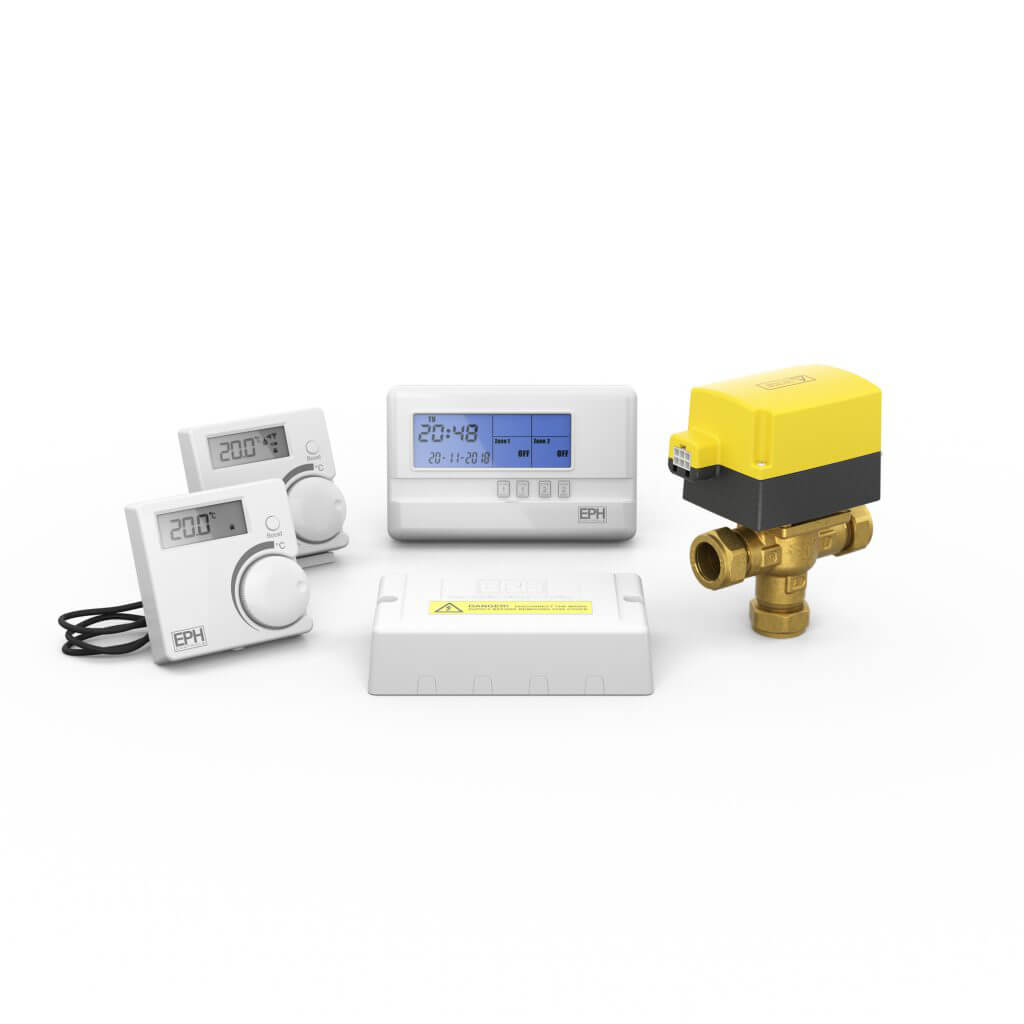 EPH 28mm S Plan (2-Port) Wireless RF Pack (R27 Programmer w/ Frost Protection)