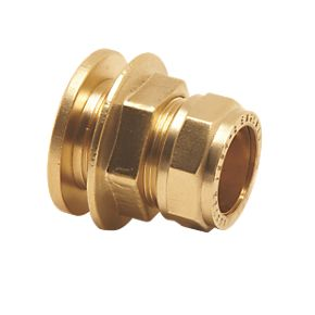 28mm Brass Compression Tank Connector