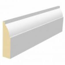 18 x 69mm MDF Pre-Primed Architrave - Ovolo