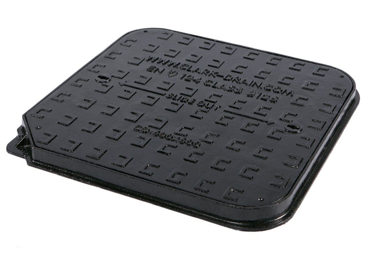 Clark Drain CD777KMB 600 x 600mm Driveway B125  (12.5 tonne) Ductile Iron Cover & Frame