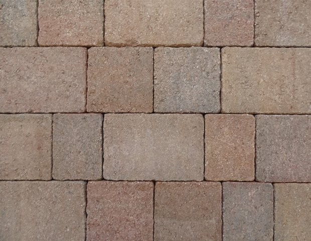 Castacrete Trio 50mm Aged Paving Block - Autumn Mix (Mixed Pack, 11.52m2)