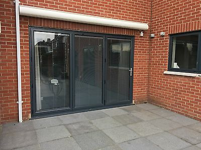 3500 x 2100mm Korniche Alumiunium BiFold Door (3 Leaves) 3-3-0