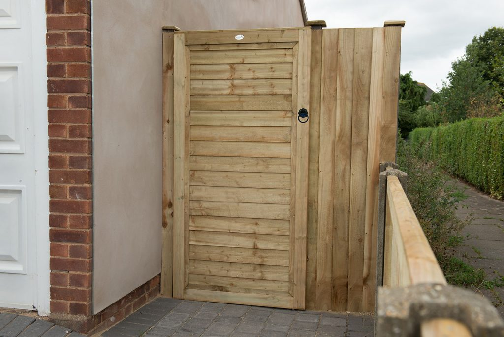 Forest Garden DTS Pressure Treated Square Lap Gate 6ft (1.83m high) 