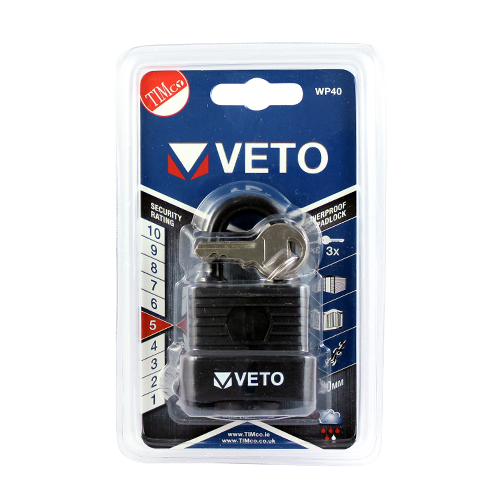 Timco 40mm Weatherproof Padlock