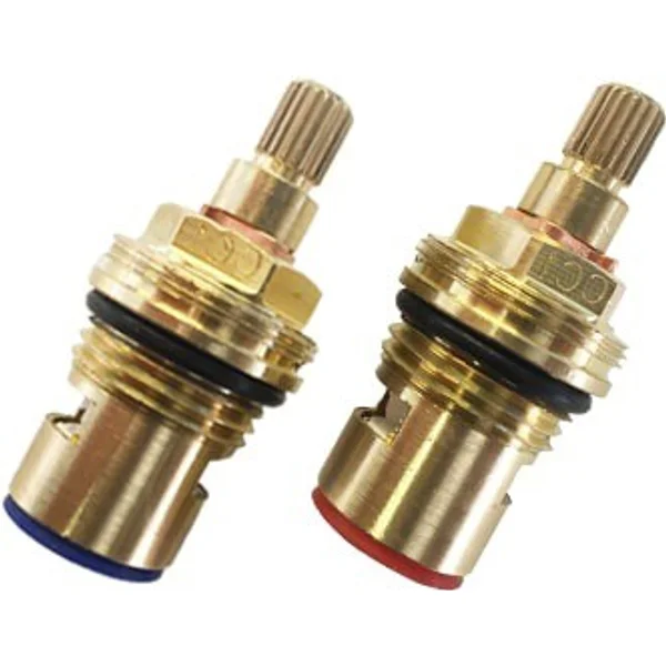 IC CC12 Replacement Ceramic Tap Cartridges (Pair: Hot & Cold) - CC12 Size
