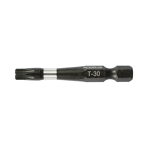 Addax X6 TX30 Torx Impact Driver Bits - Extended 50mm - Pack of 5
