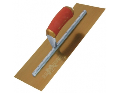 Marshalltown PermaShape Finishing Trowel 14" x 5" (Golden Stainless Steel)