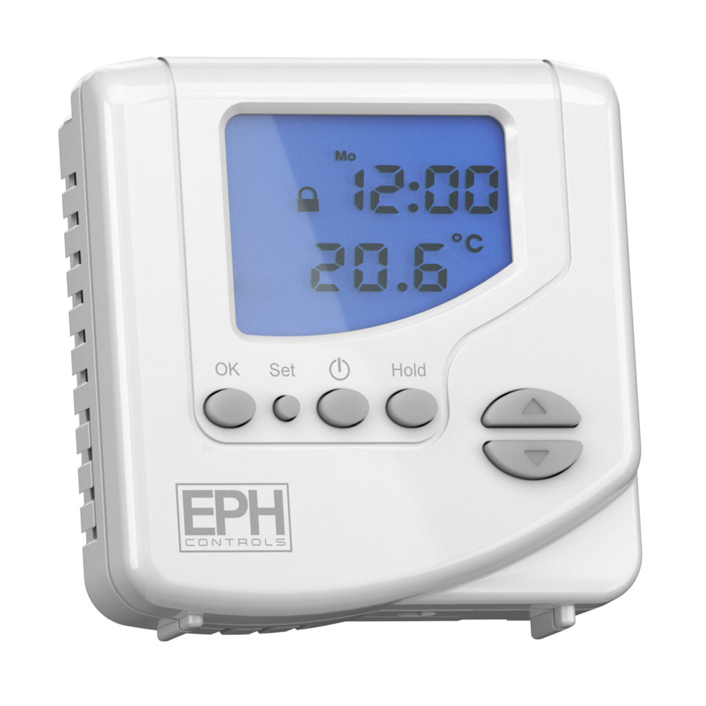 EPH Battery Operated (Wireless) RF Programmable Room Thermostat CRTP2