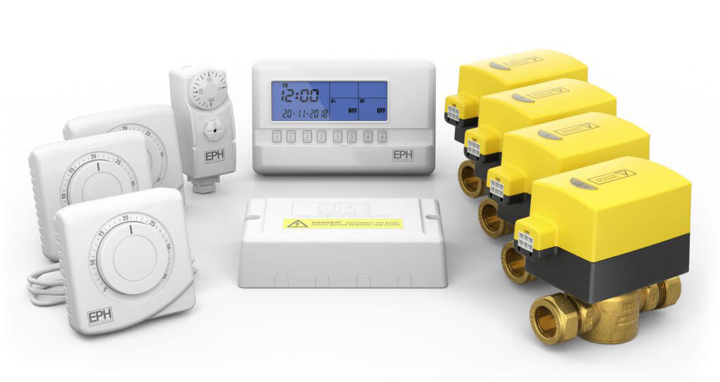 EPH 22mm 4-Zone Hardwired Heating Control Pack (R47 Programmer w/ Frost Protection)
