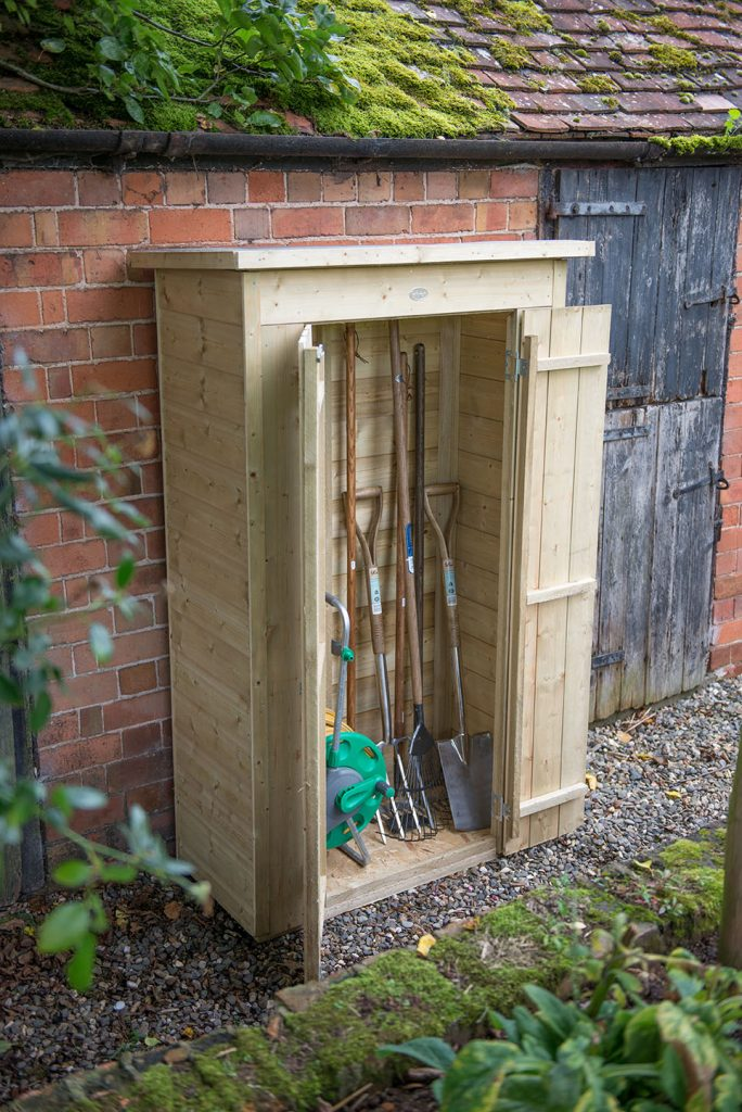 Forest Garden DTS Shiplap Pent Tall Garden Store - Pressure Treated 