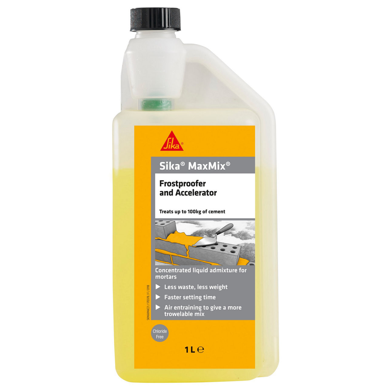 Everbuild Sika MaxMix OptiMix Concentrated Frostproofer - 1L