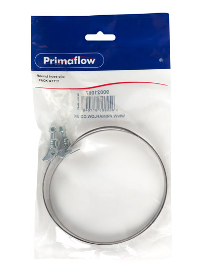 Pre-Packed Round hose clip (Pk2)