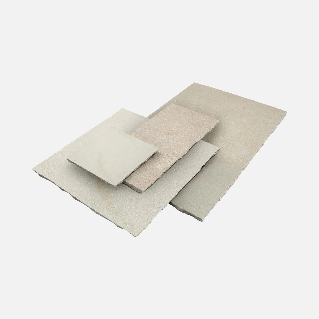 GlobalStone DTS 22mm 600-Series 600x300mm Indian Sandstone - Mint (Pack of 85 Slabs)