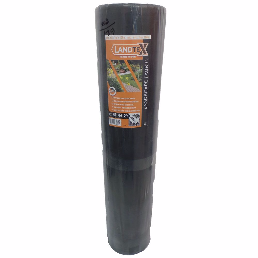 LandTex Weed Control Woven Landscape Fabric Mini Roll - 1 x 15m (15m2)