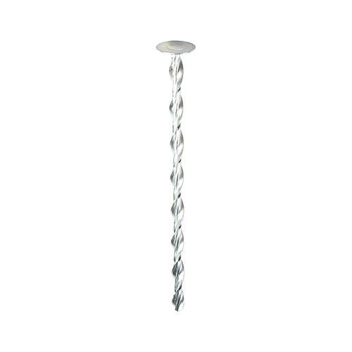 8.0 x 165mm Helical Flat Roof Fixing (For Insulation) - Zinc (Pack of 25)