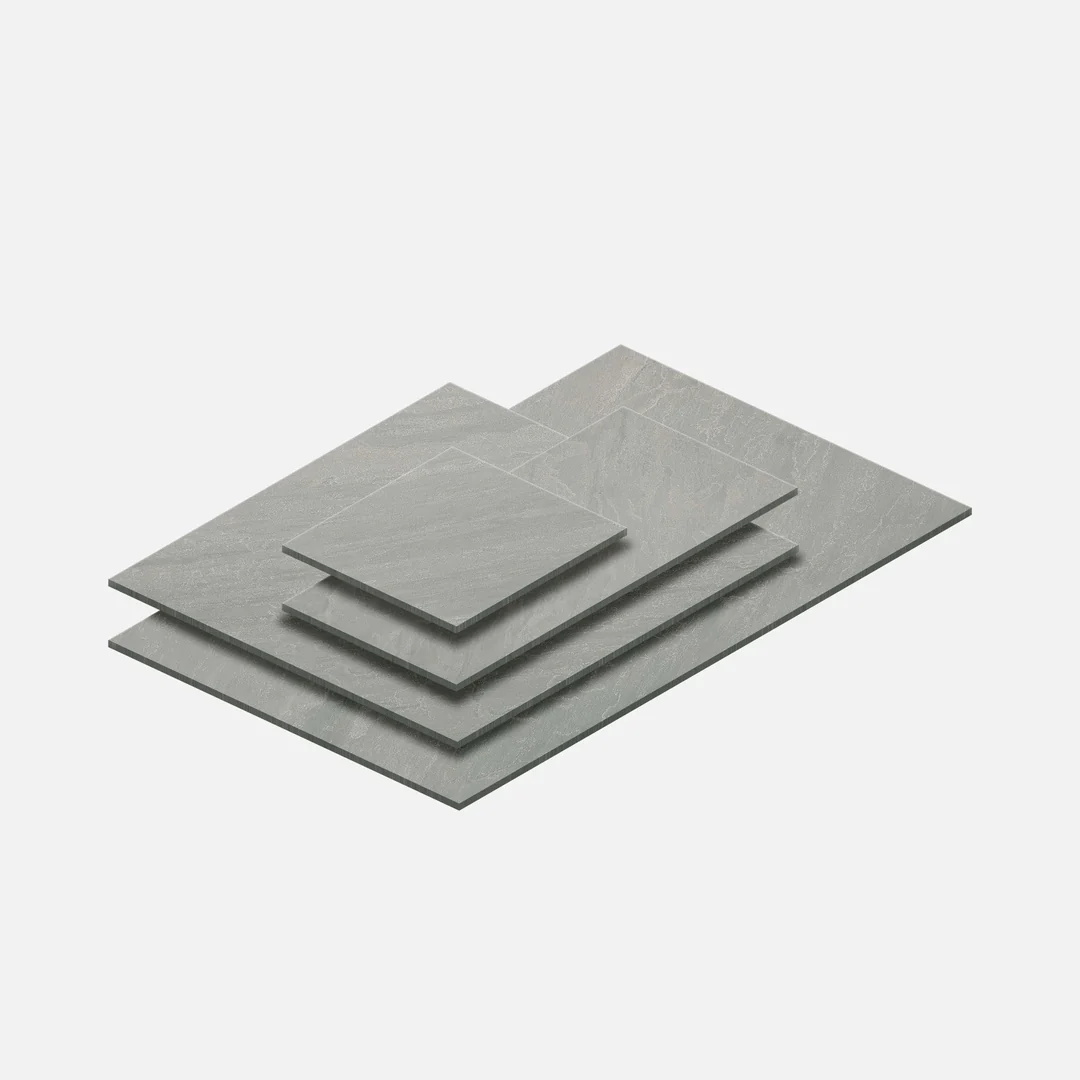 GlobalStone DTS 20mm 900x600mm Sandstone Porcelain Range Paving Slabs - Mercury (25.92m2)