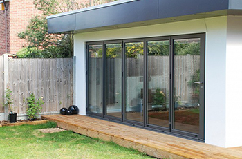 4000 x 2100mm Korniche Alumiunium BiFold Door (5 Leaves) 5-5-0