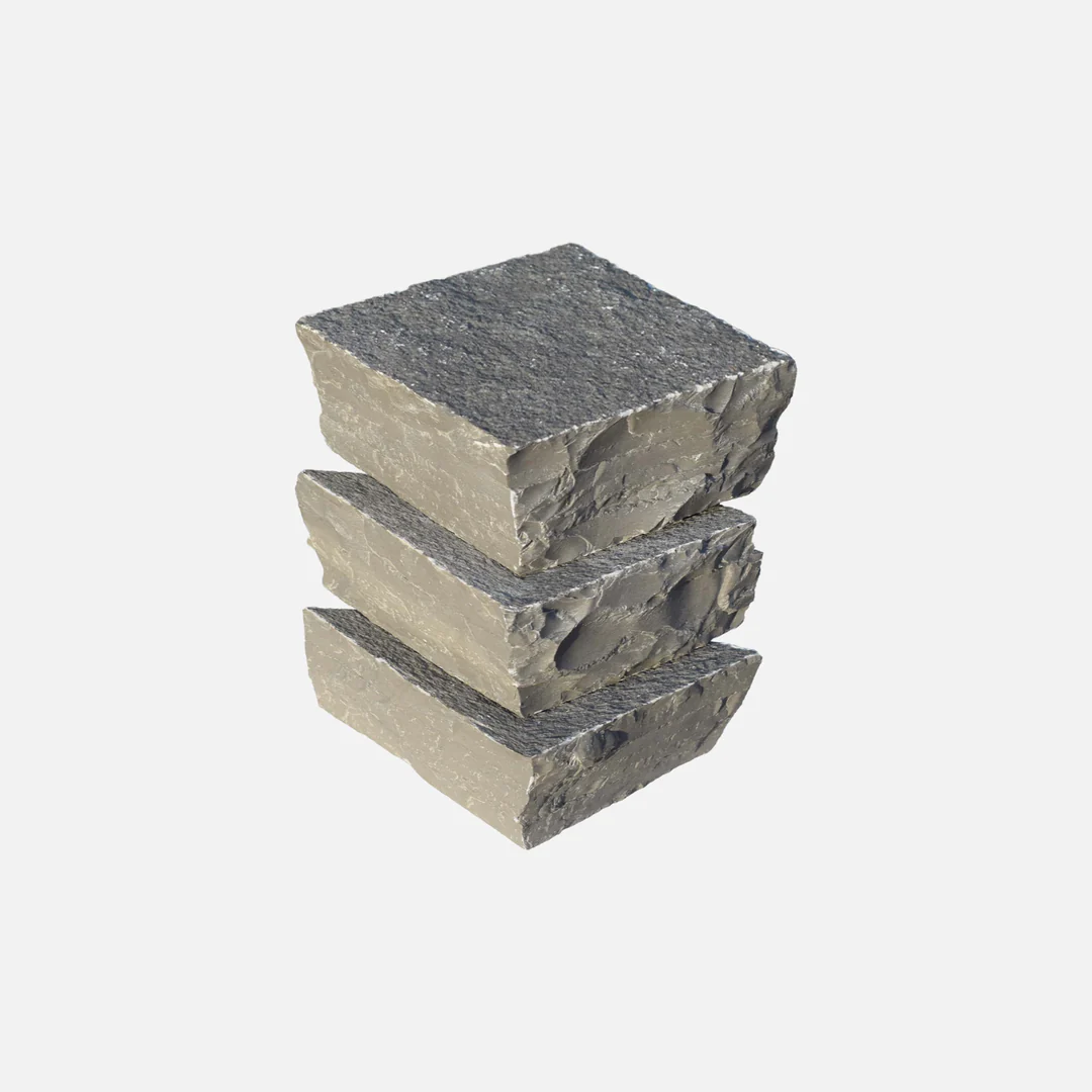 GlobalStone DTS 22-50mm 150x150mm Limestone Pathway Setts - Cathedral (Tumbled) (11.25m2)