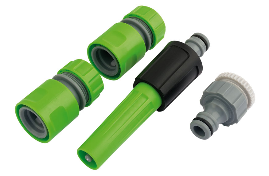 Draper 4 Piece Watering Spray & Connector Set