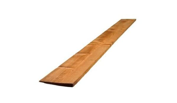 175mm Brown Treated Featheredge Cladding (4.8m)