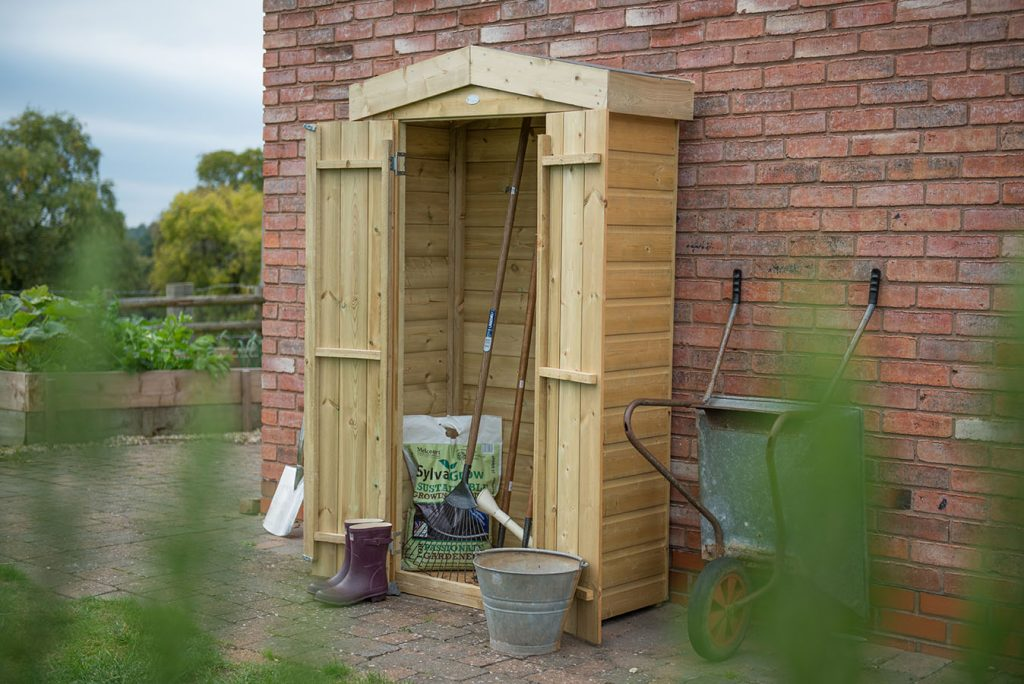 Forest Garden DTS Shiplap Apex Tall Garden Store - Pressure Treated 
